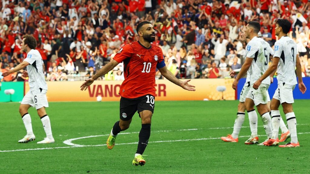 Mohamed Salah anotó su primer gol en el Mundial 2026