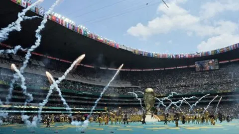 Inauguración del Mundial 2026 en vivo, México vs Sudáfrica: Los equipos ya calientan sobre el terreno de juego