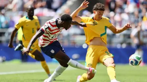 Estados Unidos vs Australia, en vivo: Folarin Balogun se pierde el tercero