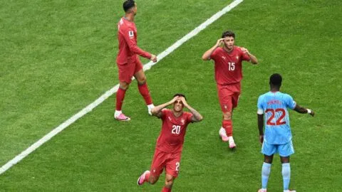 Portugal vs RD Congo, en vivo: João Cancelo anota pero el gol es anulado por fuera de lugar