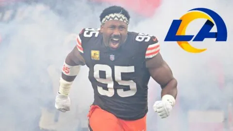 ¡Bombazo! Myles Garrett llega a los Rams a cambio de Jared Verse y una selección de primera ronda