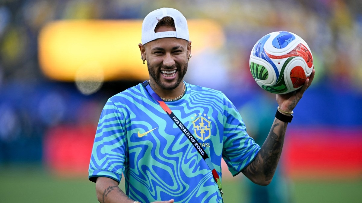 Neymar Jr. disputa con Brasil la Copa del Mundo 2026. Foto: Mauro PIMENTEL / AFP