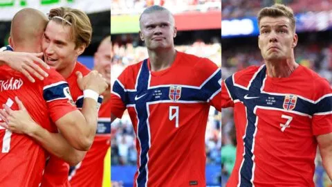 Haaland y compañía continúan la historia familiar de Noruega en mundiales