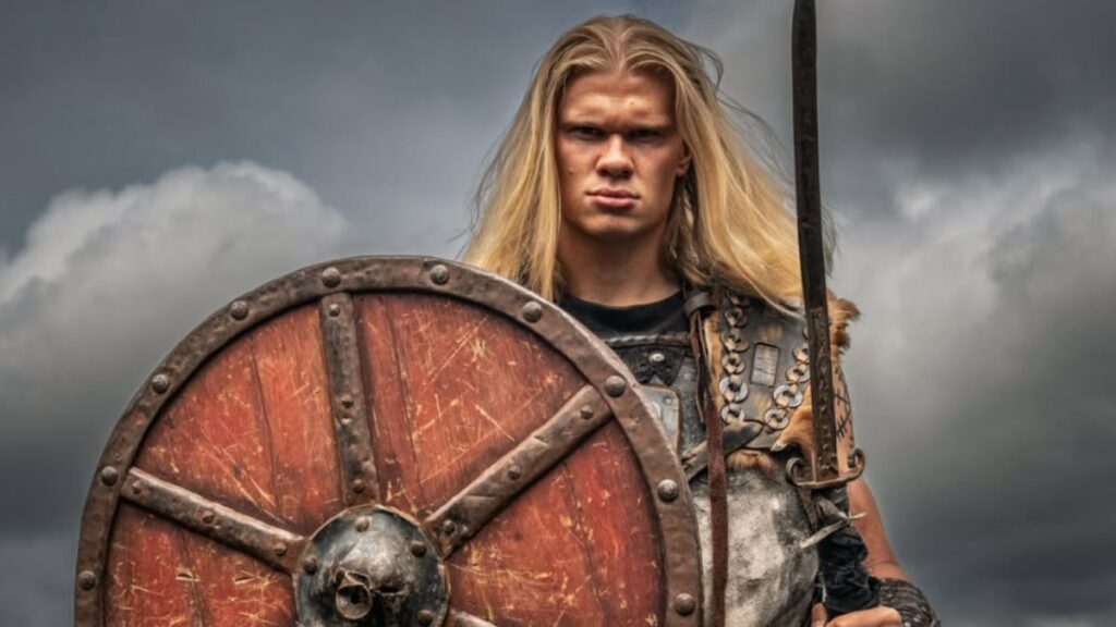 Haaland como Vikingo