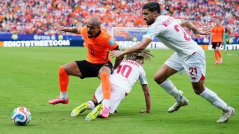 Túnez vs Países Bajos, en vivo: Hazem Mastouri pone el primer para Túnez