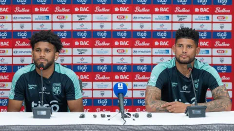 Carlos Harvey y Andrés Andrade fijan la meta de Panamá antes del debut ante Ghana