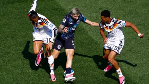 Alemania vs Paraguay, en vivo: Alemania toma el control de la pelota