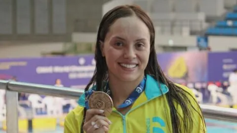 Paula Aguirre gana el oro para Colombia en el Mundial de Natación con Aletas 2026