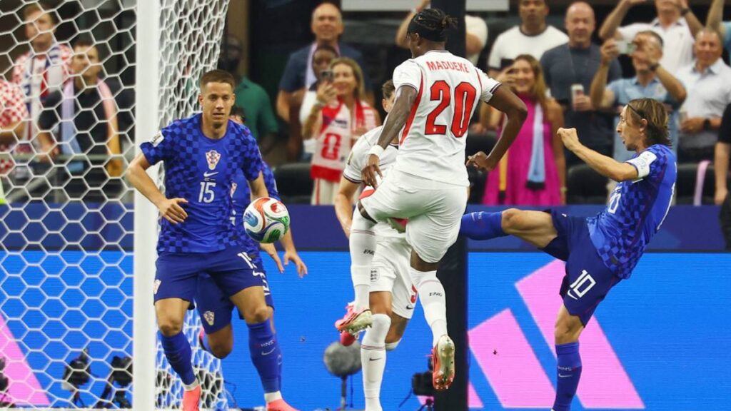 El penalti de Modric ante Inglaterra