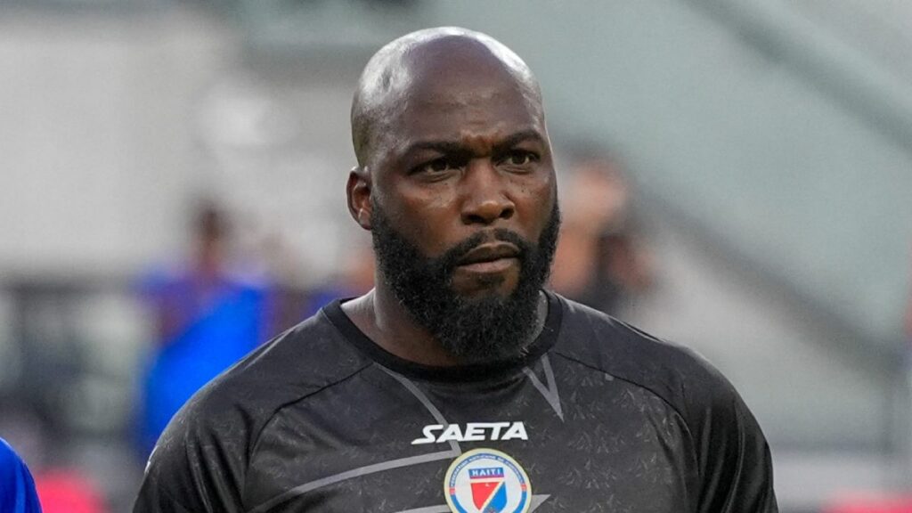 Johny Placide, portero de Haití