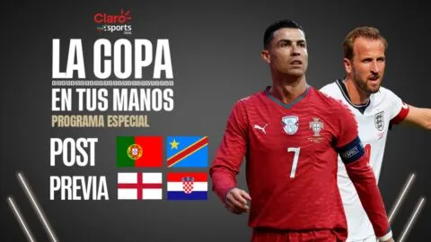 La Copa en tus manos, en vivo: post Portugal vs RD Congo y previa Inglaterra vs Croacia