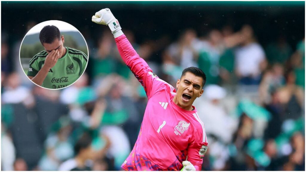 Raúl ‘Tala’ Rangel llora por su debut mundialista | Reuters/Screenshot