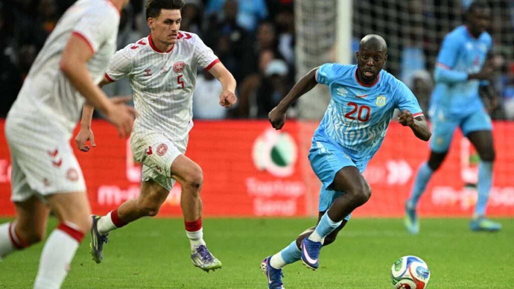 RD Congo iguala ante Dinamarca