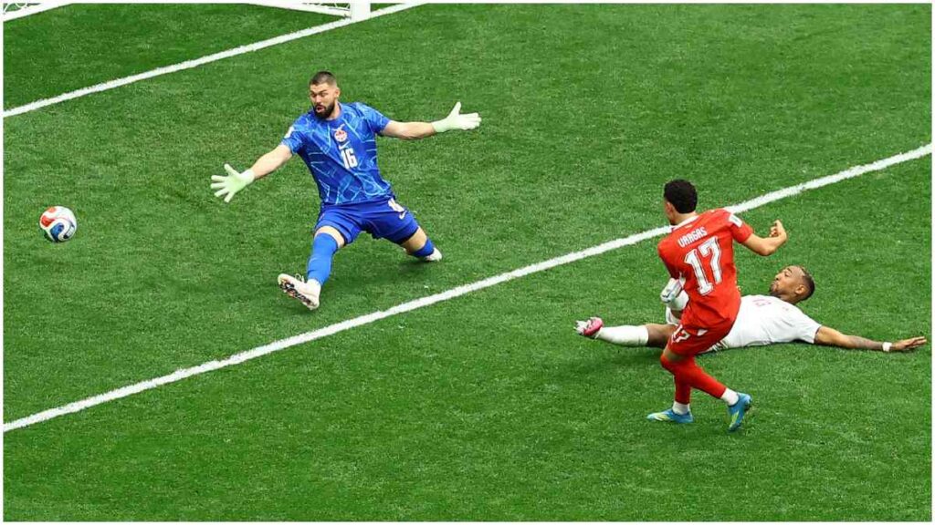 Rubén Vargas metió el primer gol del partido | Reuters