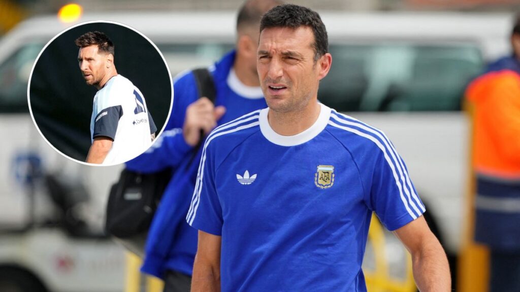Scaloni señala que el que manda es Messi