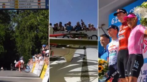 Se cayó en la meta… ¡Y aun así ganó! El final imposible de Liam Slock en el GP Gippingen
