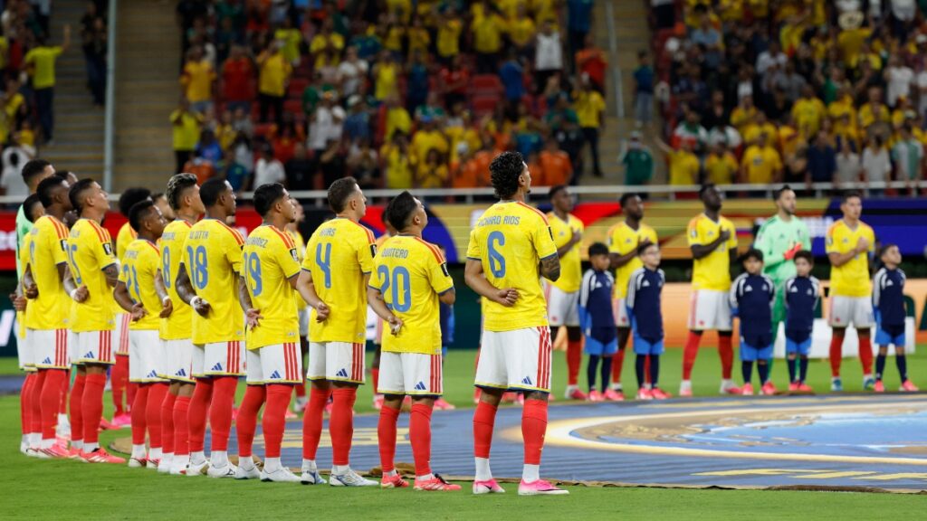 La Selección Colombia lidera la lista de más fueras de juego