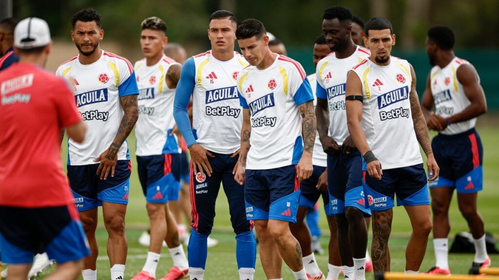 La Selección Colombia prepara el juego ante RD Congo por la fecha 2 del Mundial