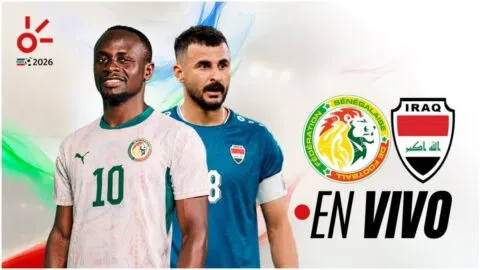 Senegal vs Irak en vivo el partido de la jornada 3 del Grupo I; goles y resultados Mundial 2026