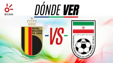 Bélgica vs Irán en vivo: horario y dónde ver el partido del Mundial 2026; Jornada 2, Grupo G