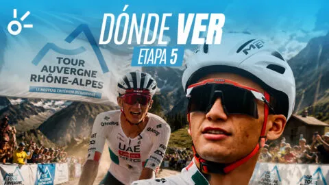 Isaac del Toro en el Tour Auvergne Rhone-Alpes 2026 en vivo: fecha, horario y dónde ver la etapa 5 Saint Chamond - Parc des Oiseaux Villars les Dombes