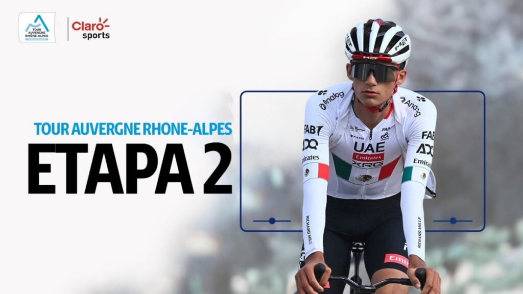 Isaac del Toro en el Tour Auvergne Rhone-Alpes