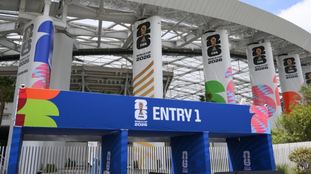 El SoFi Stadium tiene capacidad para 70,000 espectadores. Foto: AFP