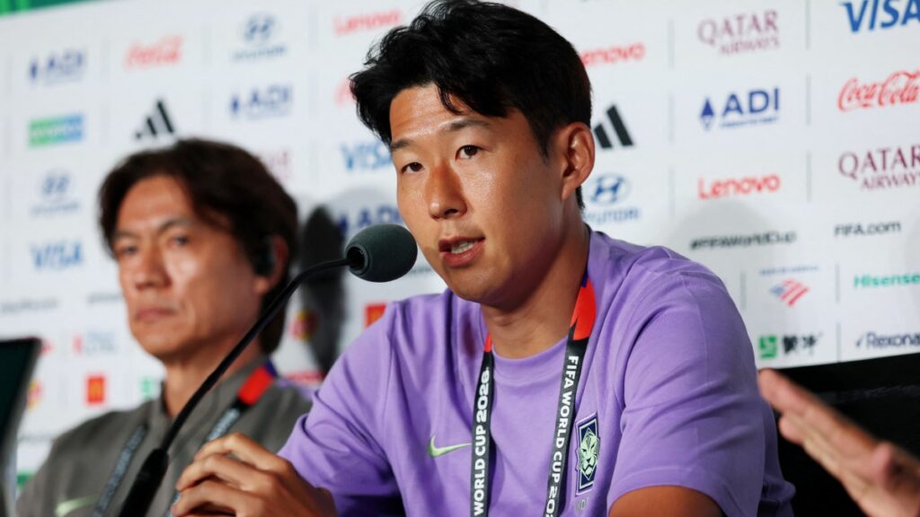 Son habla de cara al debut ante Chequia | Reuters