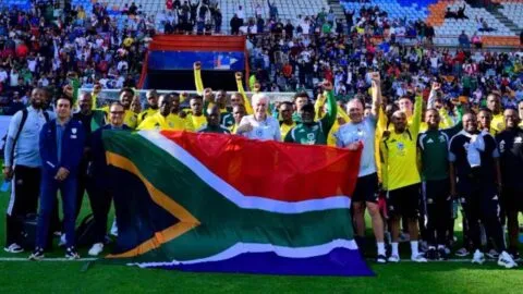 La selección de Sudáfrica ultima detalles en Pachuca antes del debut en el Mundial