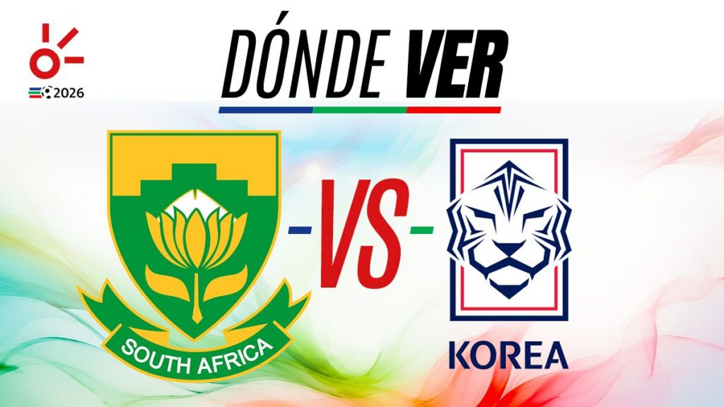 Sudáfrica vs Corea del Sur en vivo: horario y dónde ver el partido del Mundial 2026; jornada 3, Grupo A