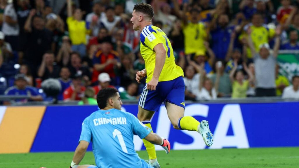 Suecia golea a Túnez en Monterrey