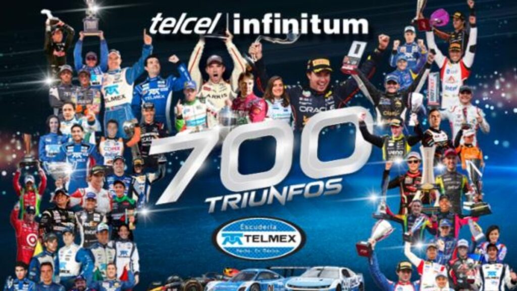 Escudería Telmex Telcel escribió un nuevo capítulo en su historia al alcanzar las 700 victorias
