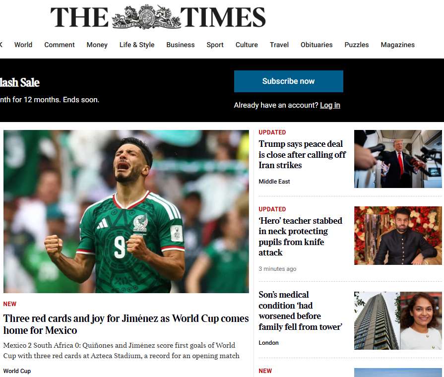 Jiménez, Quiñones y las tres expulsiones: la inauguración del Mundial 2026 acapara las miradas de la prensa mundial