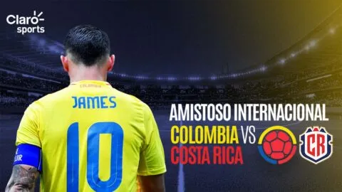 Colombia vs Costa Rica en vivo: transmisión del partido amistoso internacional, rumbo al Mundial 2026