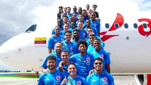 ¡Con la ilusión de todo el país! Selección Colombia viaja rumbo al Mundial