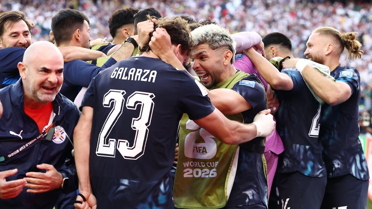Paraguay sacó del Mundial 2026 a uno de los gigantes. Foto: CHARLY TRIBALLEAU / AFP