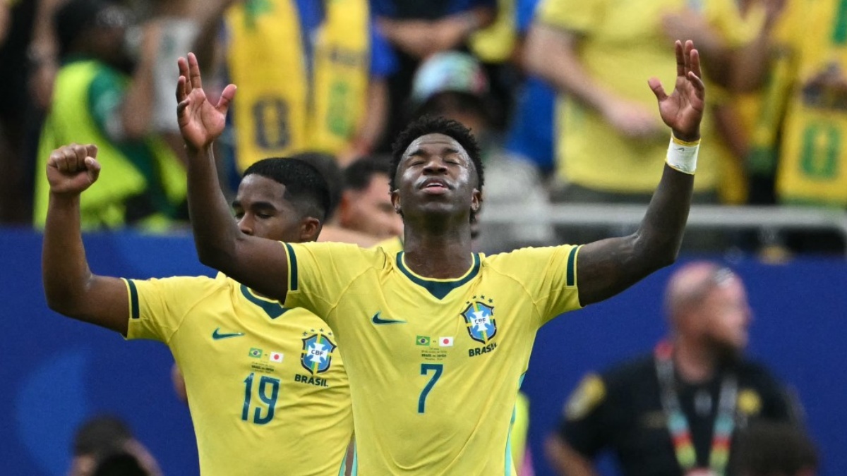 Vinicius Jr. lleva cuatro goles en el Mundial 2026. Foto: RONALDO SCHEMIDT / AFP