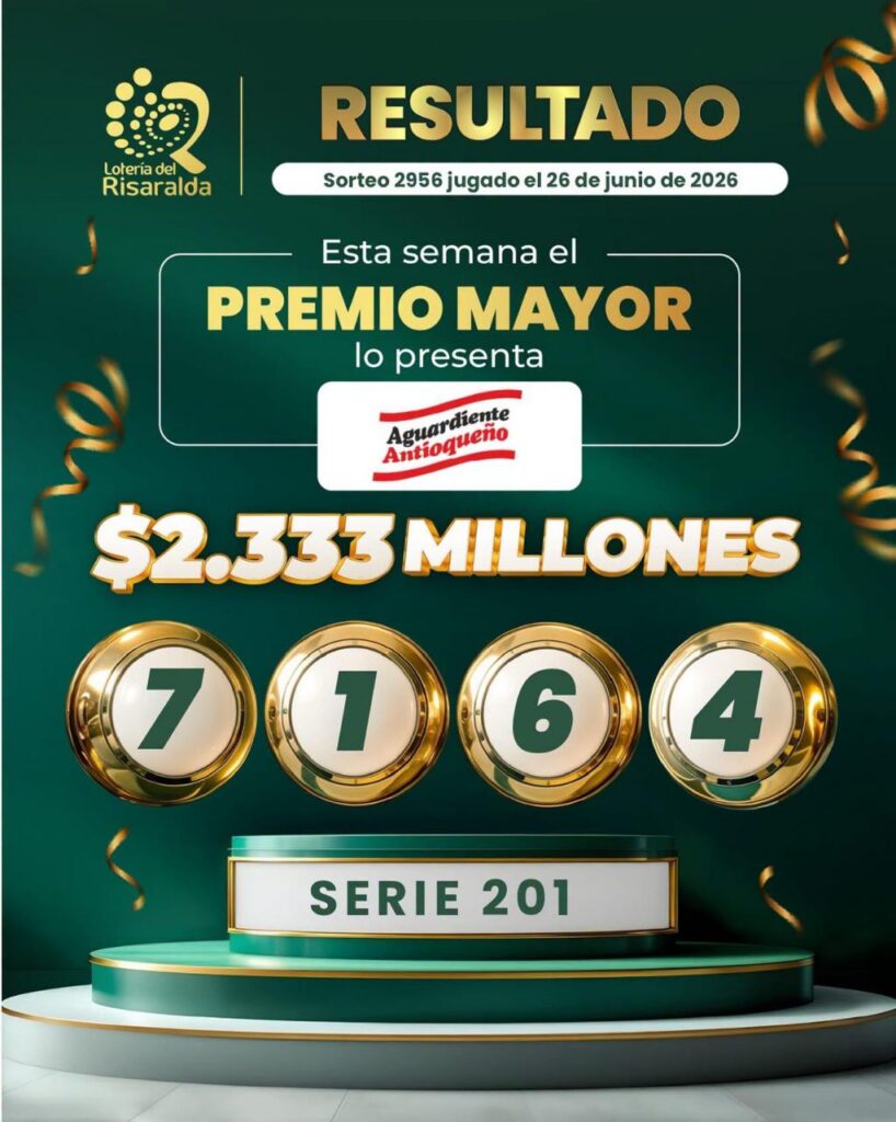 Resultados. - Lotería de Risaralda.