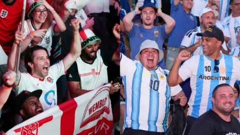 Para Alberto Lati, el 'hooliganismo' hace que el duelo entre Argentina e Inglaterra sea de muy alto riesgo