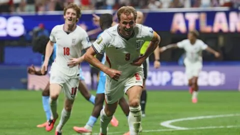 Harry Kane rescata a Inglaterra del desastre y será el rival de México en octavos