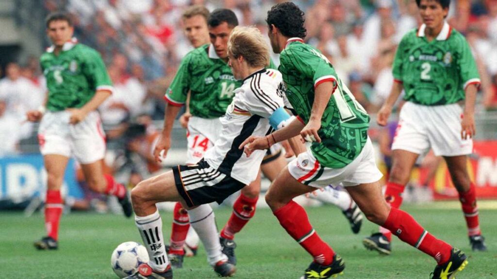 Alemania remontó a México en 1998