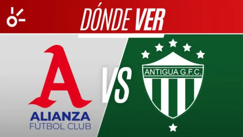 Alianza vs Antigua GFC en vivo: dónde mirar la Copa Centroamericana 2026