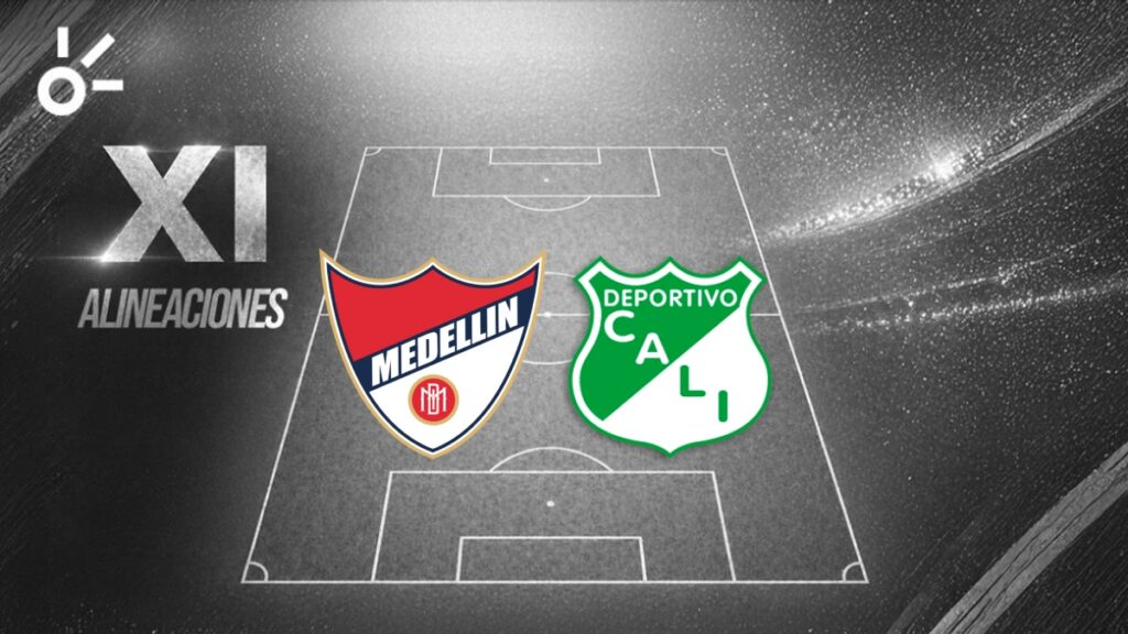 Alineaciones DIM vs Deportivo Cali por la Liga BetPlay