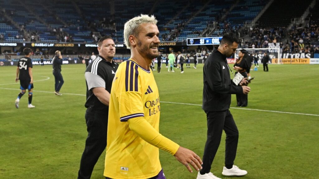 Antoine Griezmann en su debut en La Mls