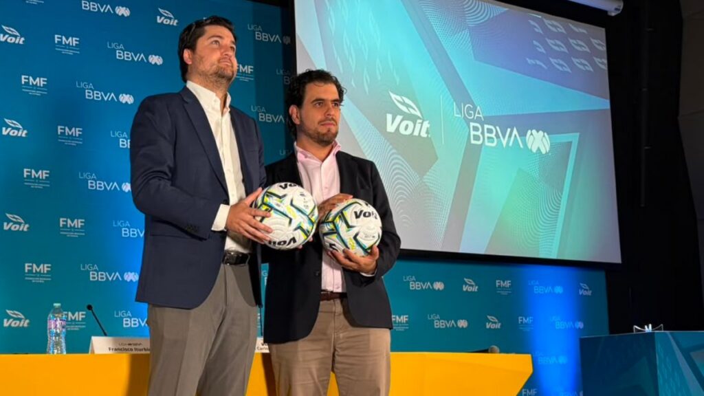 Voit, el encargado del balón oficial de la Liga MX