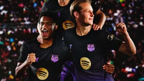 Así es el segundo uniforme del Barcelona inspirado en Kobe Bryant y la 'Mamba Mentality'