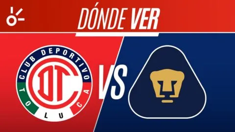 Toluca vs Pumas en vivo la Liga MX: horario y dónde ver el partido del Apertura 2026; jornada 2