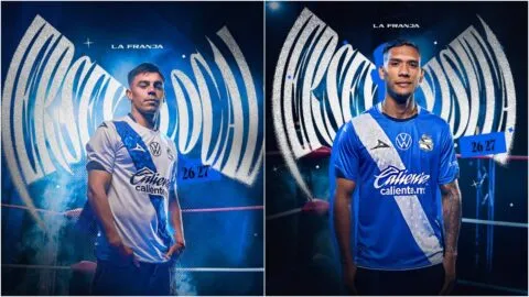 Puebla presenta su jersey para el Apertura 2026 con guiños a la lucha libre