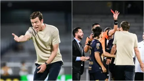 Solari explota tras la goleada ante Pachuca y se encara con Salomón Rondón