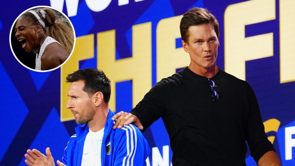 Tom Brady compara a Lionel Messi con Serena Williams antes de la final del Mundial